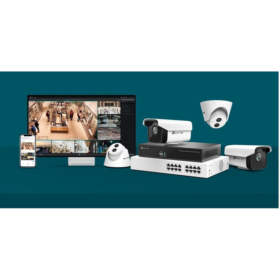 Enregistreur vidéo réseau TP-Link 16 canaux VIGI NVR1016H