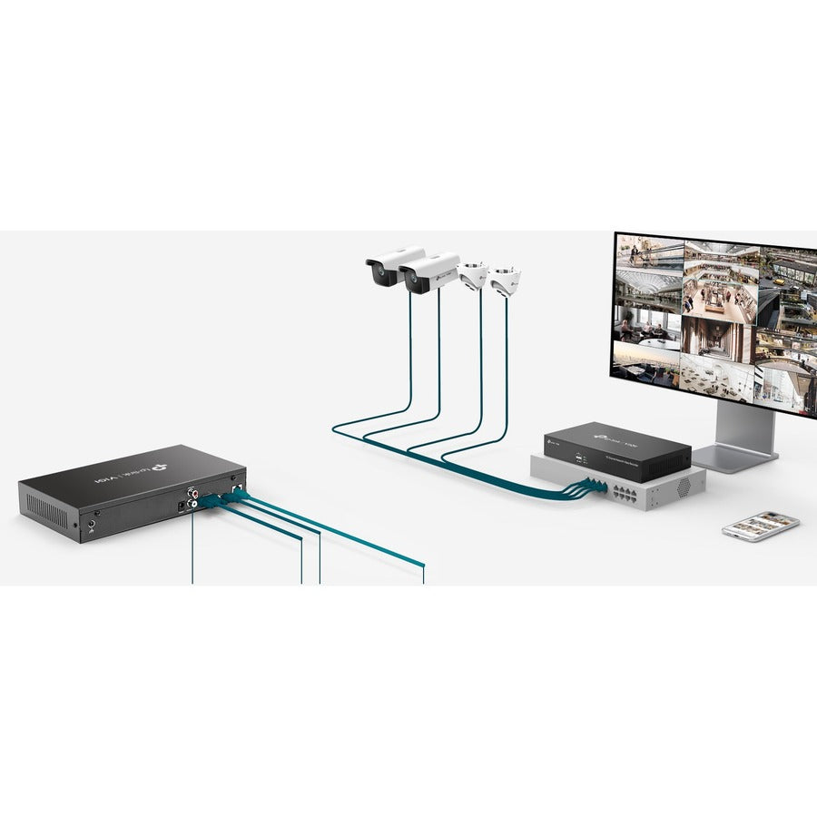 Enregistreur vidéo réseau TP-Link 16 canaux VIGI NVR1016H