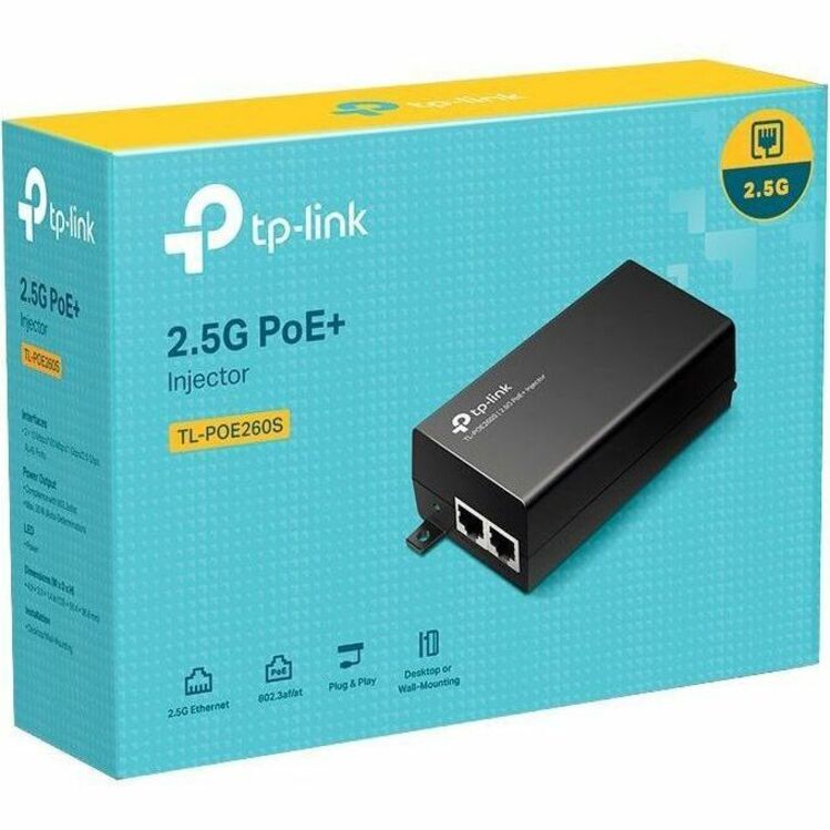 TP-Link TL-POE260S 2.5G PoE+ Injector TL-POE260S