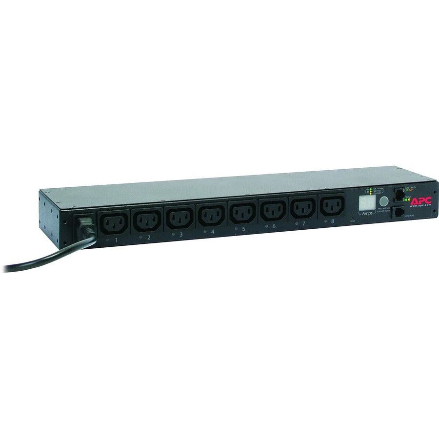 APC by Schneider Electric Rack PDU, Switched, 1U, 12A/208V, 10A/230V, (8)C13 AP7920B