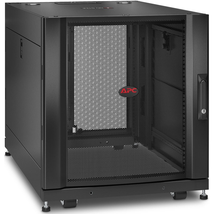 APC by Schneider Electric NetShelter SX 12U Server Rack Enclosure 600mm x 900mm w/ Sides Black AR3003
