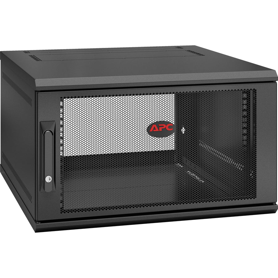 APC by Schneider Electric NetShelter WX 9U Boîtier mural à charnière unique, profondeur 400 mm AR109SH4