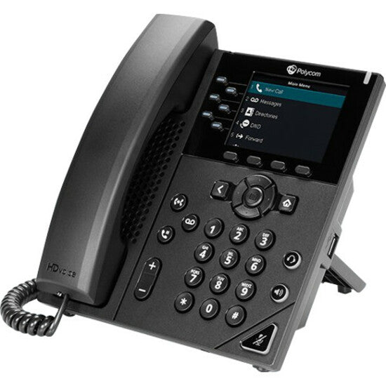 Téléphone IP Poly 350 - Filaire - Filaire - Bureau, Montage mural - Conforme TAA 2200-48830-019