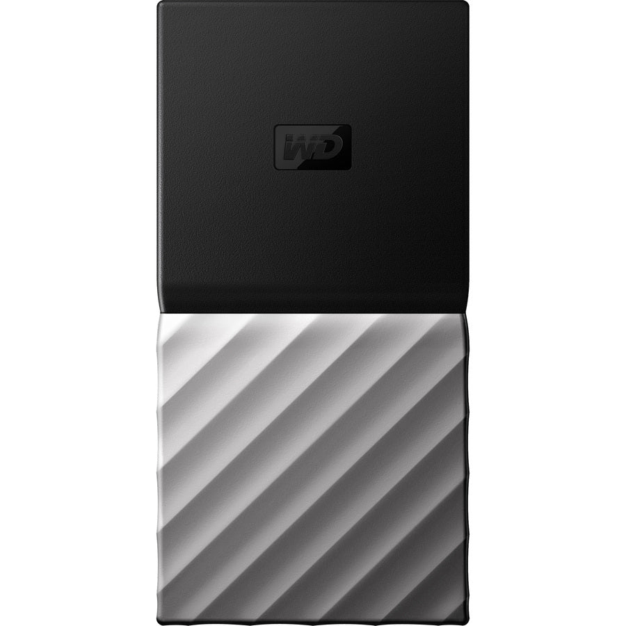 Disque SSD portable WD My Passport WDBKVX5120PSL-WESN 512 Go - Externe 2,5" - Noir, Gris métallisé WDBKVX5120PSL-WESN