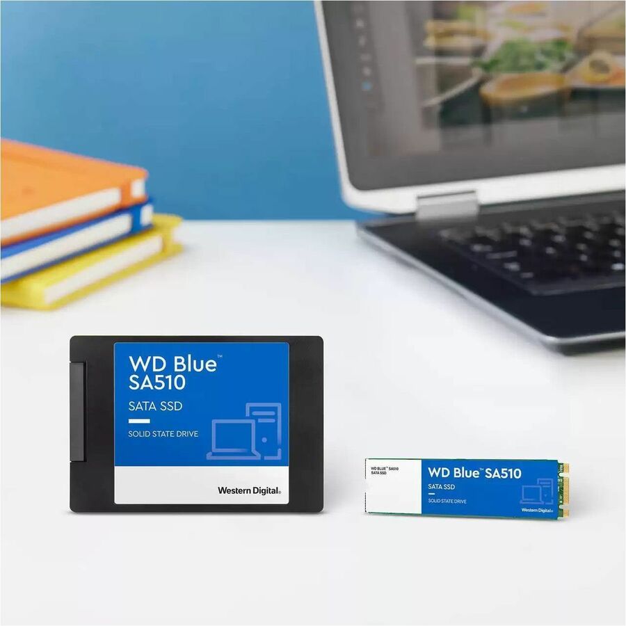WD Blue SA510 WDS200T3B0B 2 TB Solid State Drive - M.2 2280 Internal - SATA (SATA/600) WDS200T3B0B