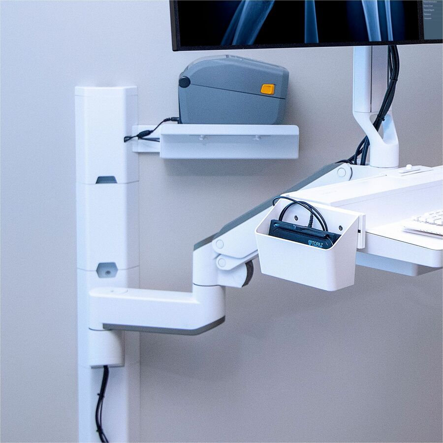 Bras de montage Ergotron CareFit - Blanc, Neige 98-648-251
