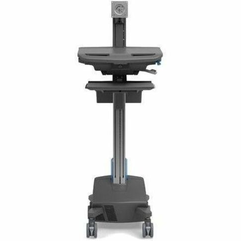 Chariot Ergotron StyleView avec pivot LCD, alimenté par LiFe, US/CA/MX (gris foncé) SV42-8302-1