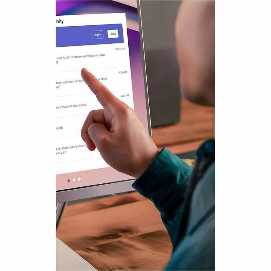 Écran d'équipe Yealink A24 DeskVision 24' pour la collaboration personnelle A24