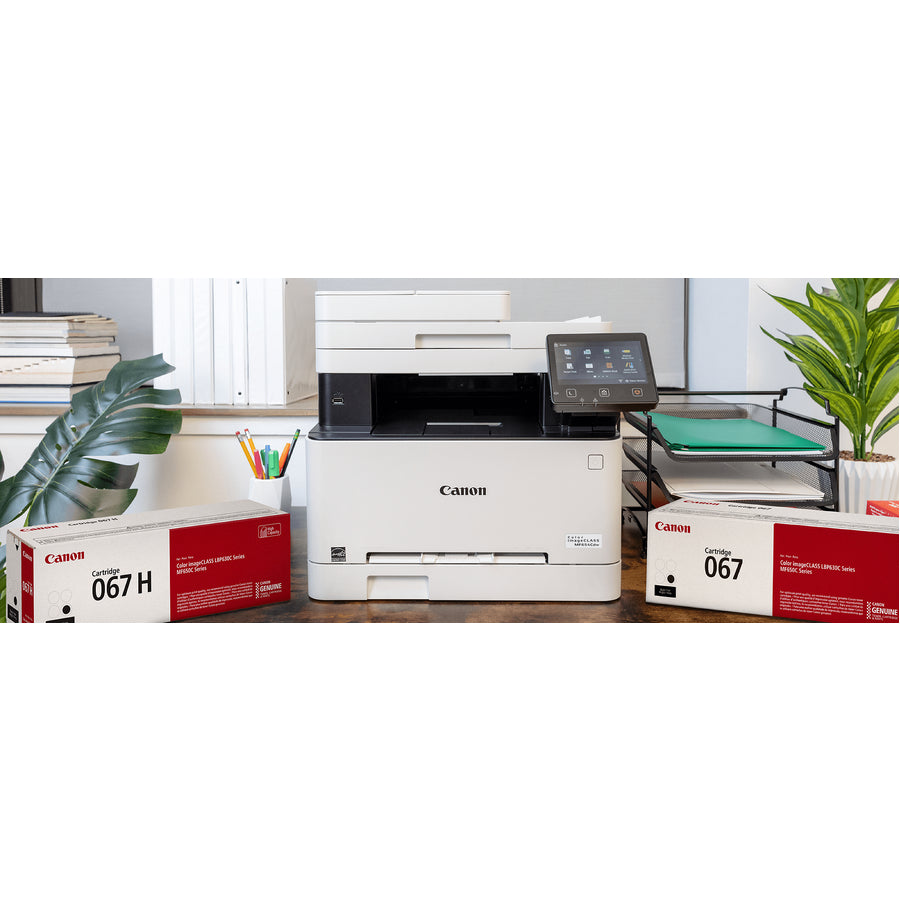 Canon imageCLASS MF654Cdw Wireless Laser Multifunction Printer - Color - White 5158C005