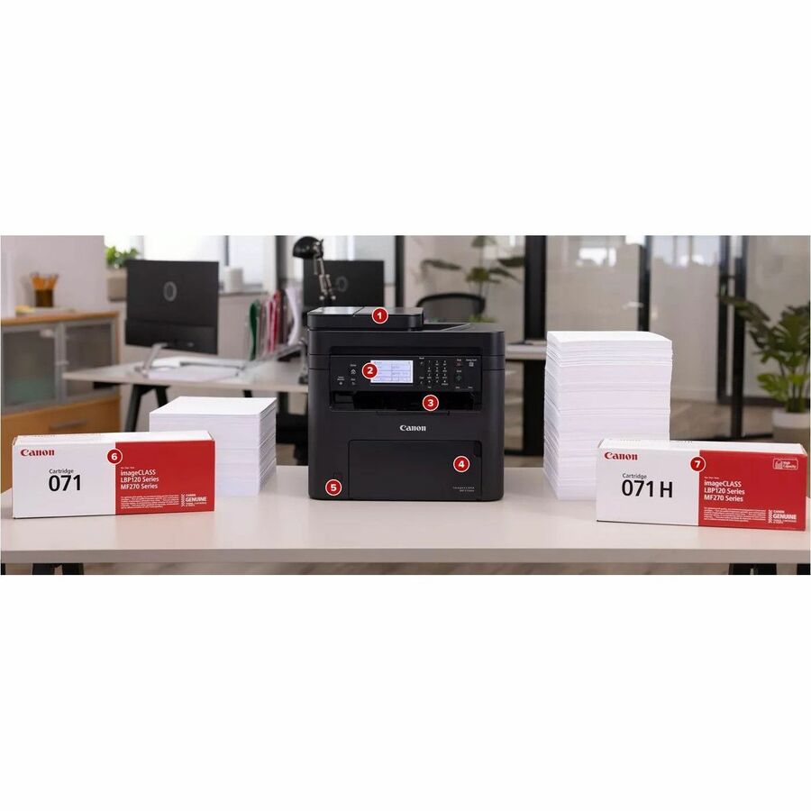 Canon imageCLASS MF275dw Wireless Laser Multifunction Printer - Monochrome 5621C004