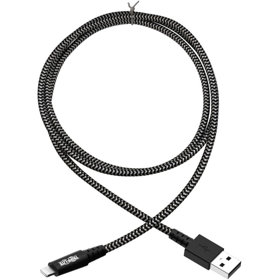 Tripp Lite by Eaton Heavy-Duty USB Sync/Charge Cable with Lightning Connector, 3 ft. (0.9 m) M100-003-HD