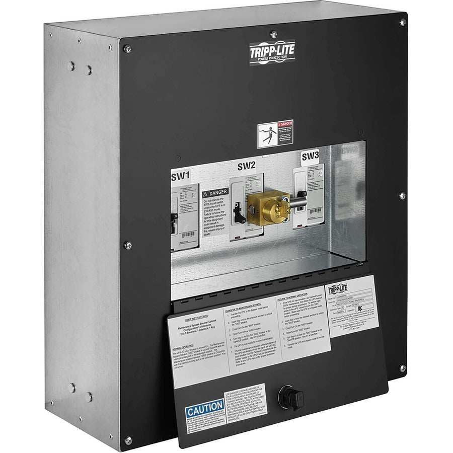 Panneau de dérivation de maintenance Tripp Lite by Eaton UPS pour SVT20KX - 3 disjoncteurs SU20KMBPKX