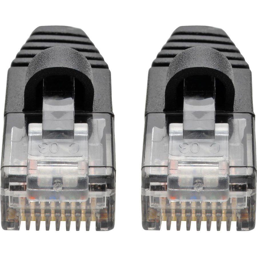 Tripp Lite by Eaton Gigabit N261-S01-BK Cat.6a UTP Patch Network Cable N261-S01-BK