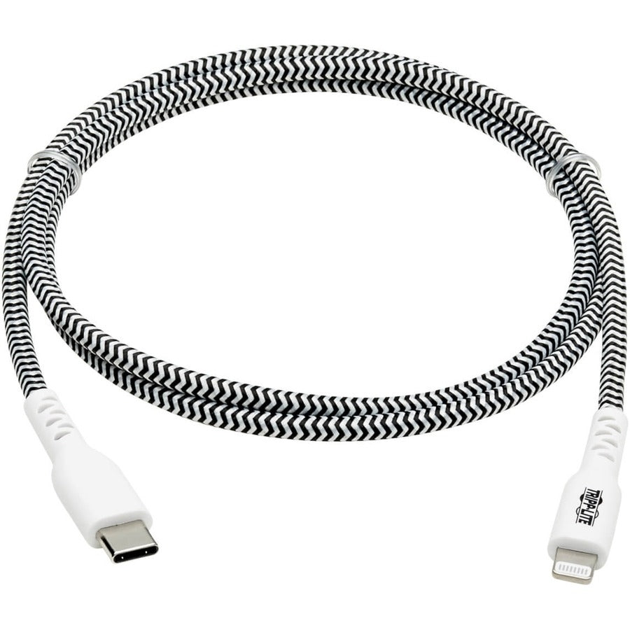 Tripp Lite by Eaton M102-003-HD Heavy-Duty USB-C to Lightning Cable (M/M), 3 ft. M102-003-HD