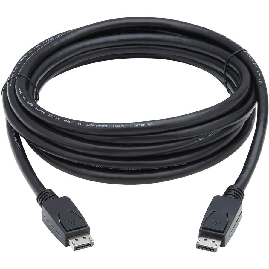 Tripp Lite by Eaton DisplayPort 1.4 Cable with Latching Connectors, 8K, M/M, Black, 15 ft. P580-015-V4