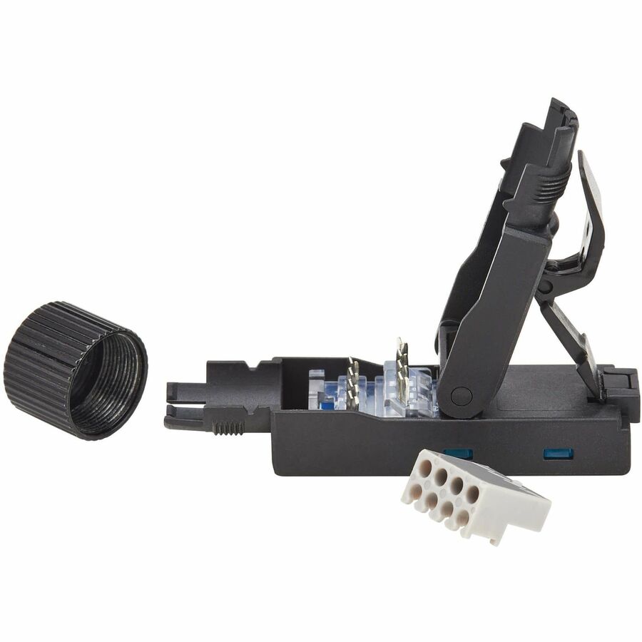 Tripp Lite by Eaton Cat6a Class EA UTP Field-Termination Plug, 568A/568B, TAA N232-USC6A-1