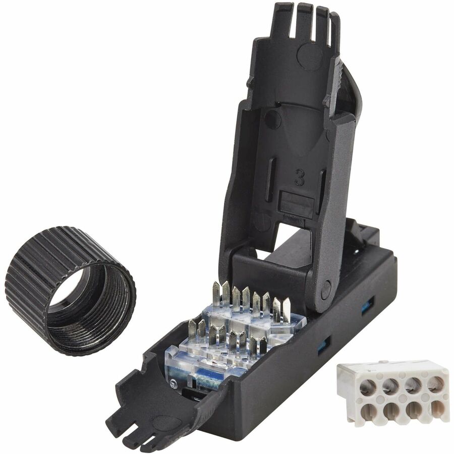 Tripp Lite by Eaton Cat6a Class EA UTP Field-Termination Plug, 568A/568B, TAA N232-USC6A-1