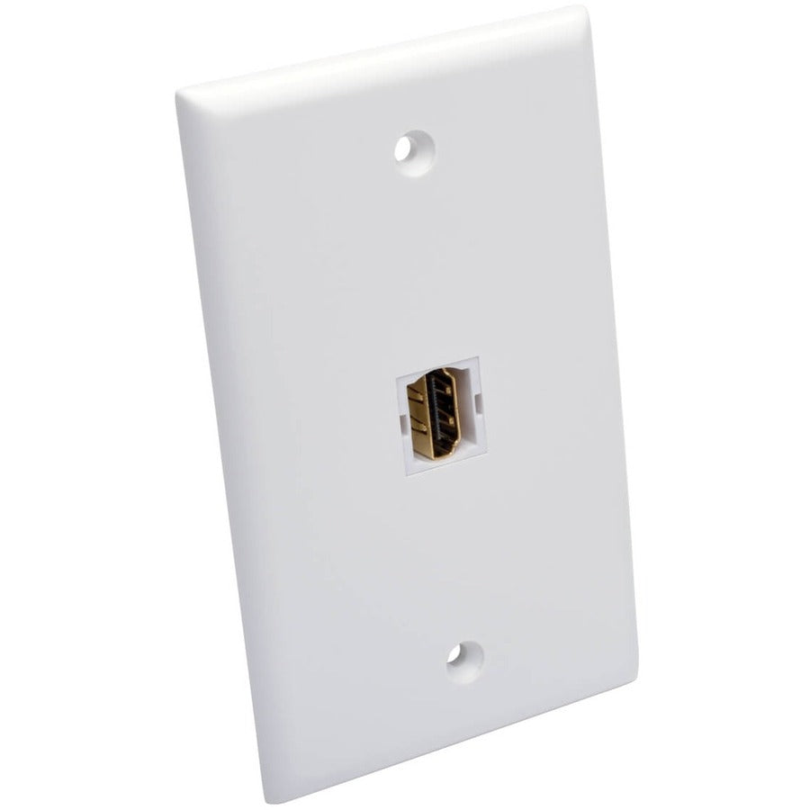 Tripp Lite HDMI Keystone Jack Snap-in Insert Module Coupler F/F White P164-000-KJ-WH