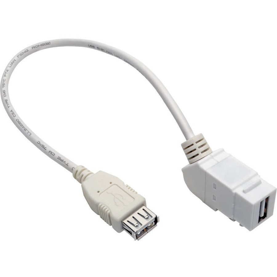 Tripp Lite by Eaton U060-001-KPA-WH USB Data Transfer Cable U060-001-KPA-WH