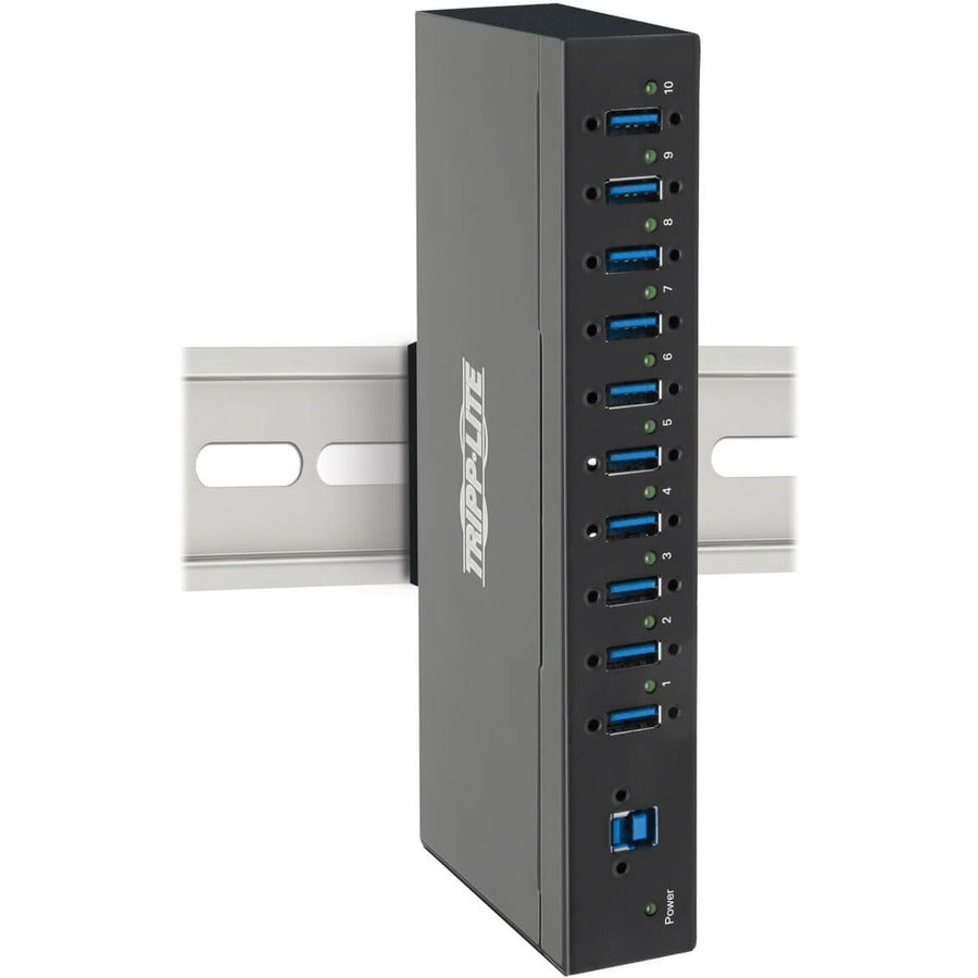 Tripp Lite by Eaton U360-010-IND Hub USB 3.0 SuperSpeed 10 ports de qualité industrielle U360-010-IND