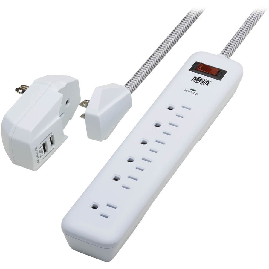 Tripp Lite by Eaton Protect It! TLP616USB 7-Outlet Surge Suppressor/Protector TLP616USB