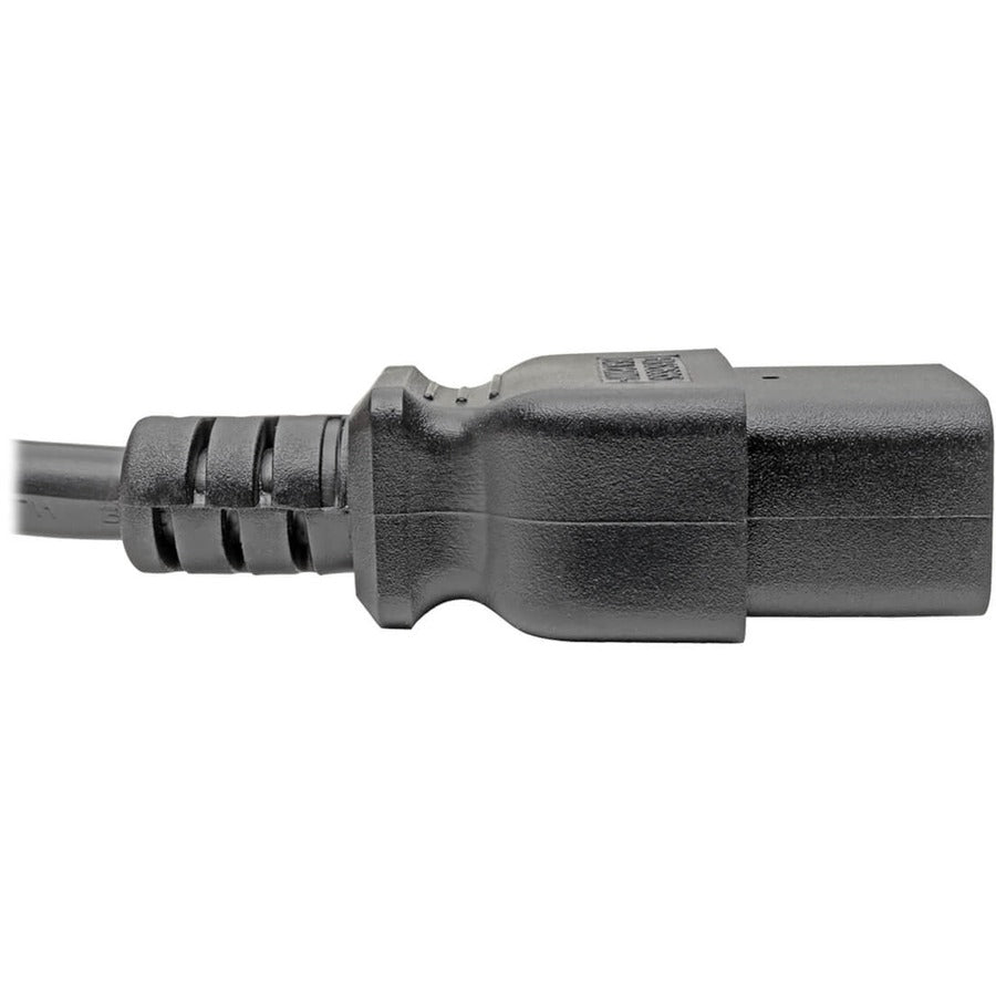 Câble d'extension de cordon d'alimentation Tripp Lite 6 pieds C19 à C20 robuste 20A 12AWG 6' P036-006