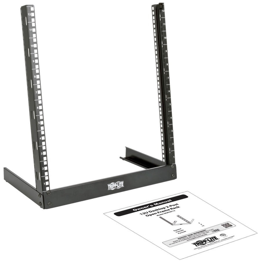 Tripp Lite by Eaton SmartRack 12U Desktop 2-Post Open-Frame Rack SR2POST12