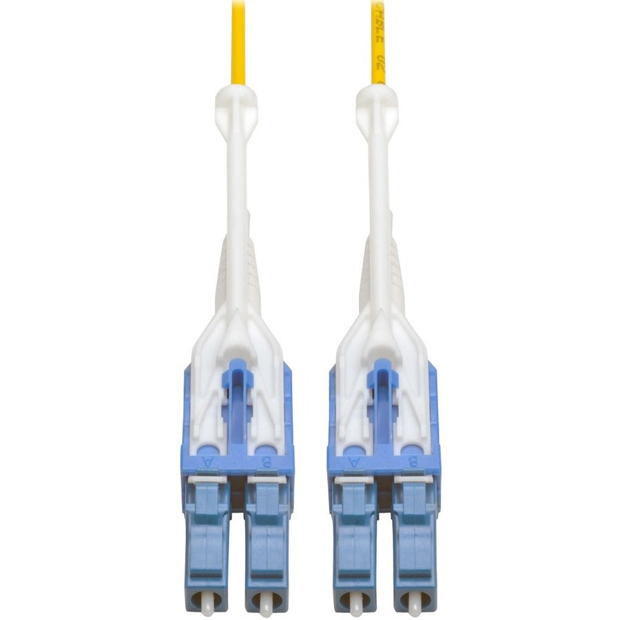 Tripp Lite by Eaton N370-02M-T Câble de brassage fibre monomode duplex 9/125, languettes push/pull, 2 m N370-02M-T