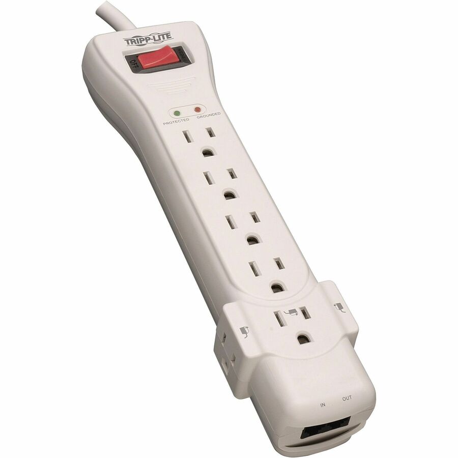 Tripp Lite Protégez-le ! Suppresseur de surtension à sept prises SUPER7TEL15