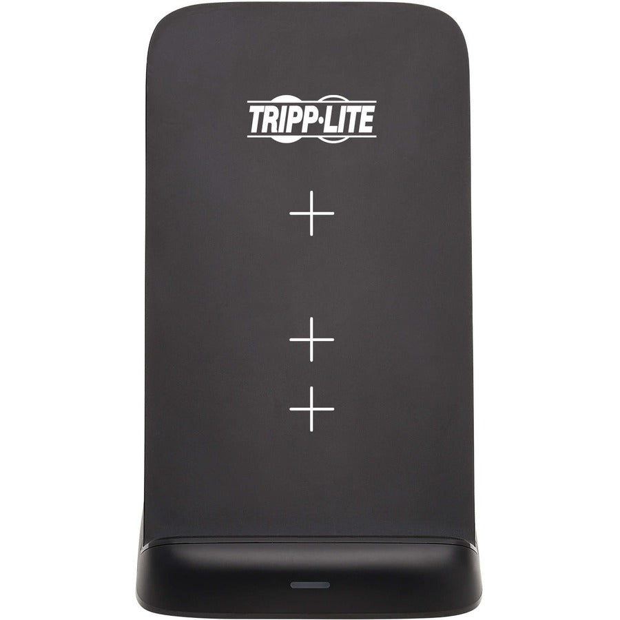 Tripp Lite by Eaton Support de charge rapide sans fil 10 W avec adaptateur secteur international, noir U280-Q01ST-P-BK