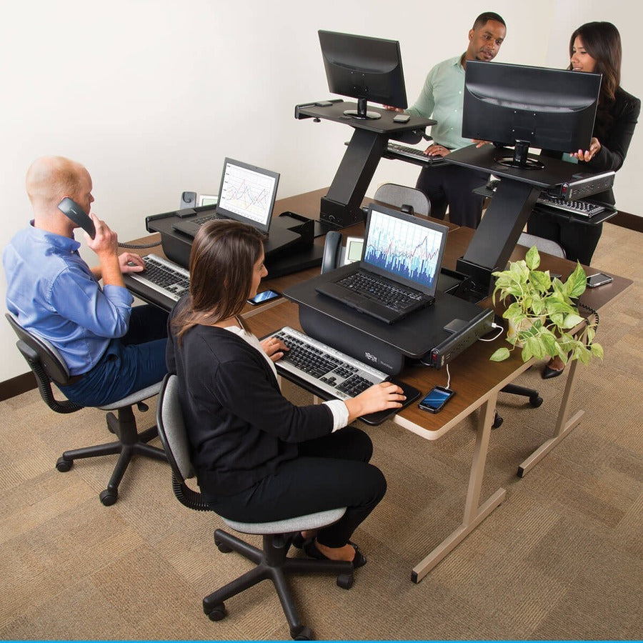 Tripp Lite par Eaton WorkWise Poste de travail assis-debout avec pince WWSSDC