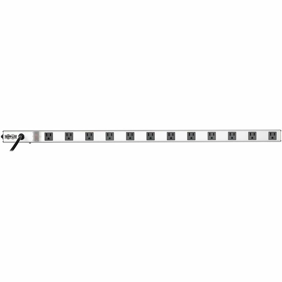 Tripp Lite by Eaton Multiprise verticale à 12 prises à angle droit, 120 V, 15 A, 15 pi. Cordon, 5-15P, 36 po PS3612RA
