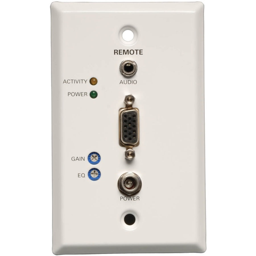 Tripp Lite by Eaton B132-100A-WP-1 TAA/GSA Compliant Wallplate Video Console B132-100A-WP-1