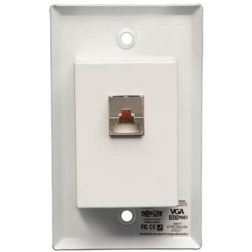 Tripp Lite by Eaton B132-100A-WP-1 TAA/GSA Compliant Wallplate Video Console B132-100A-WP-1
