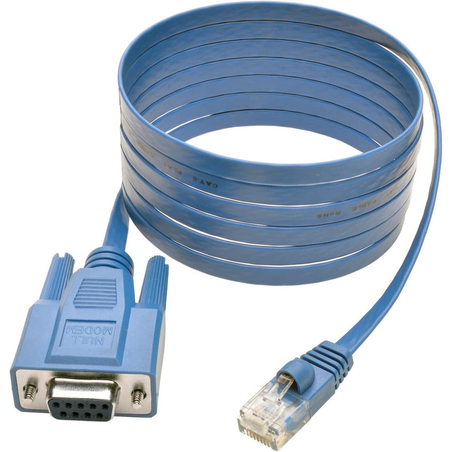Câble de renversement de port de console série Cisco Tripp Lite 6 pieds RJ45 vers DB9F 6' P430-006