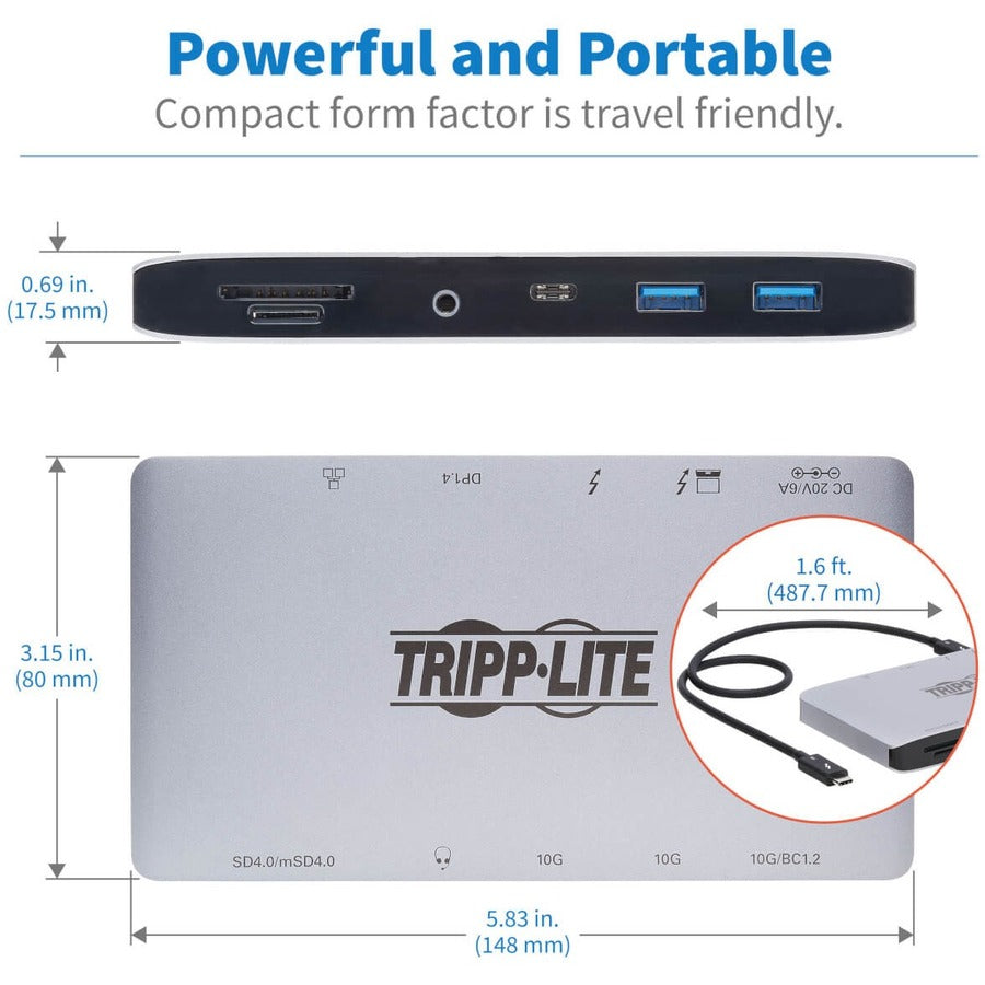 Station d'accueil Tripp Lite par Eaton MTB3-DOCK-03 MTB3-DOCK-03