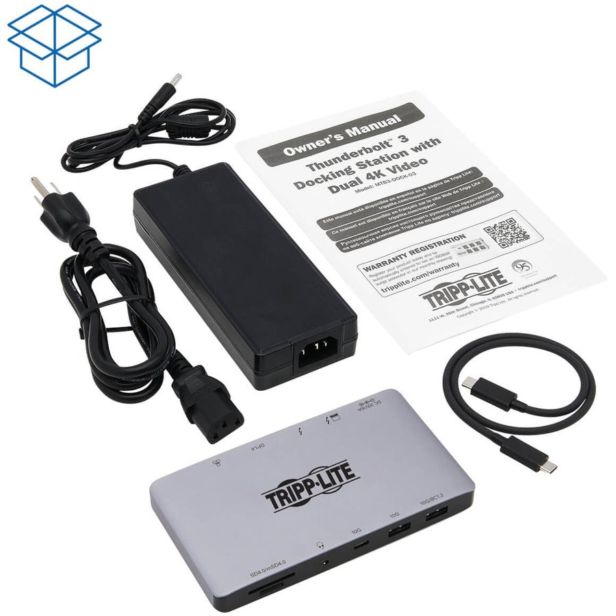 Station d'accueil Tripp Lite par Eaton MTB3-DOCK-03 MTB3-DOCK-03