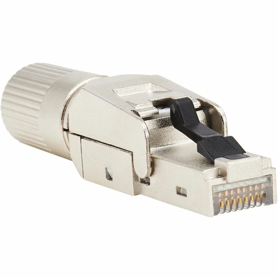 Fiche de terminaison de terrain Tripp Lite by Eaton Cat8 STP classe 1, 568A/568B, TAA N233-SHC8-1