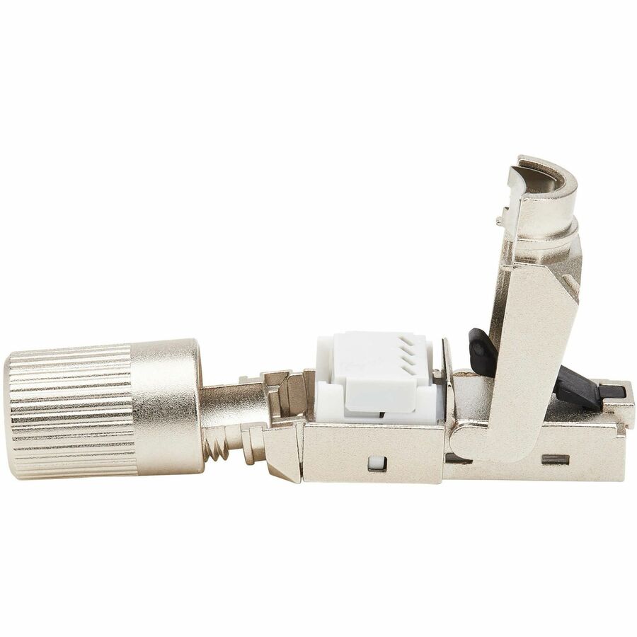 Fiche de terminaison de terrain Tripp Lite by Eaton Cat8 STP classe 1, 568A/568B, TAA N233-SHC8-1