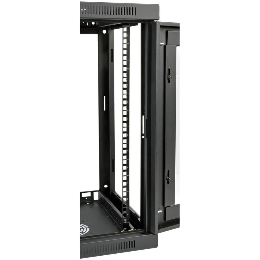 Tripp Lite by Eaton SRW12UG SmartRack 12U Low-Profile Switch-Depth Wall-Mount Rack Enclosure Cabinet SRW12UG