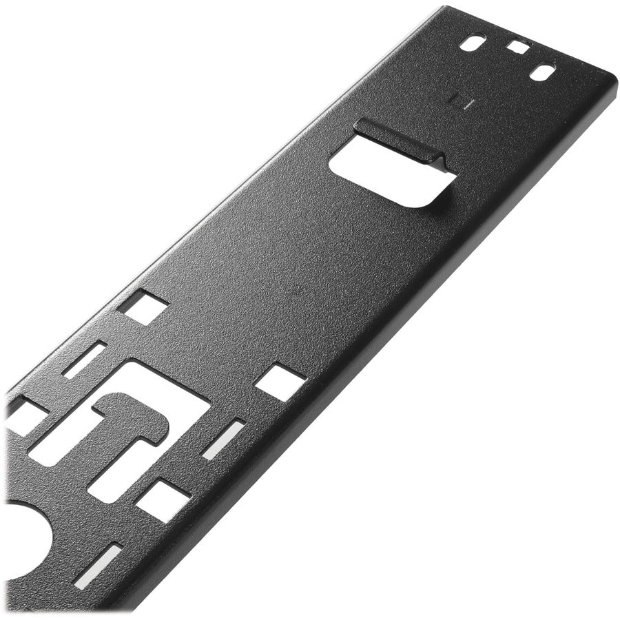 Tripp Lite by Eaton SRVRTBAR45SGL Mounting Bracket for Rack Enclosure, PDU - Black SRVRTBAR45SGL