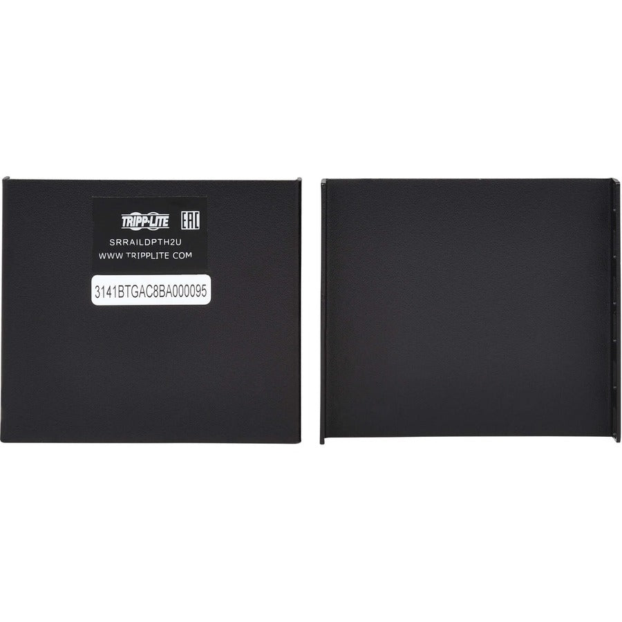 Tripp Lite by Eaton SmartRack SRRAILDPTH2U Kit de rail de montage pour serveur rack, équipement de rack, boîtier - Noir SRRAILDPTH2U