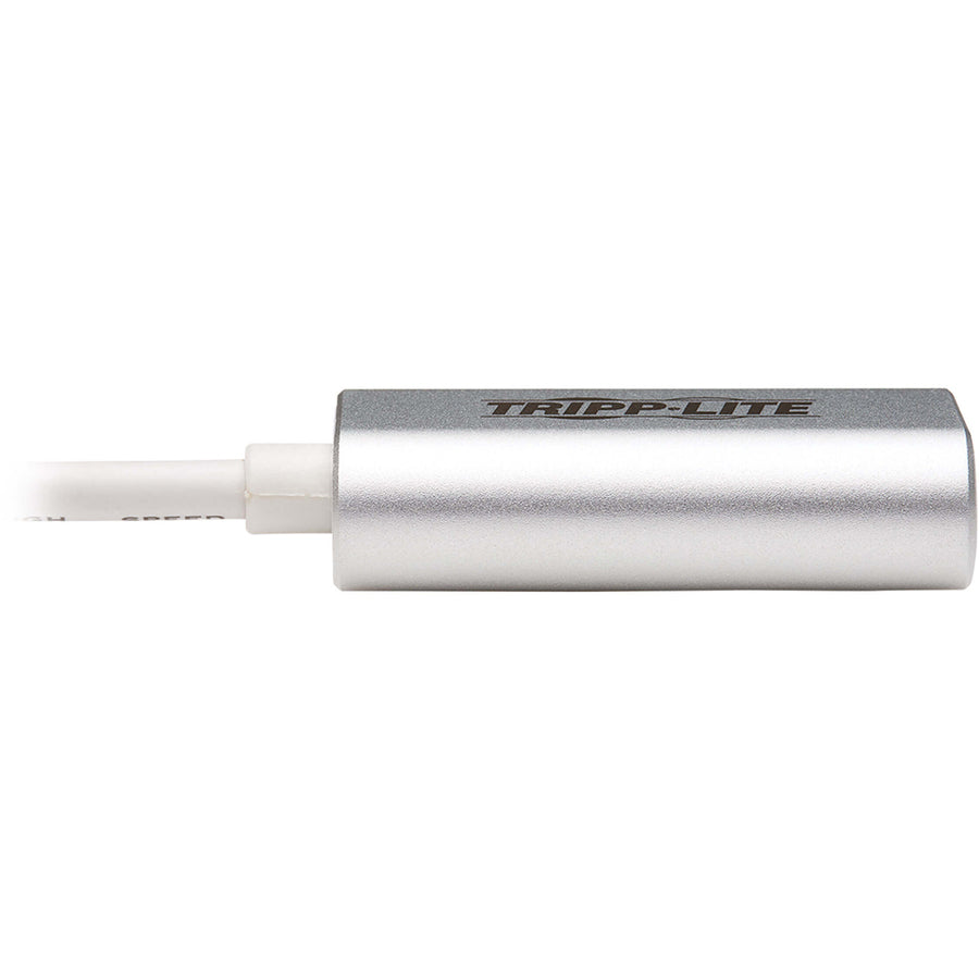Tripp Lite by Eaton USB-C to 3.5 mm Stereo Audio Adapter - USB 2.0, Silver U437-002
