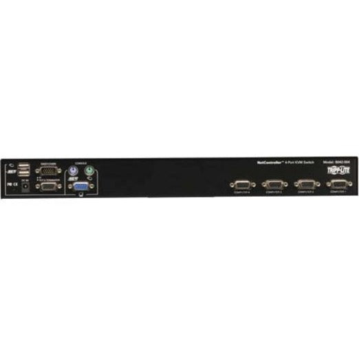 Tripp Lite NetController B042-004 4-Port KVM Switch - Steel Housing B042-004