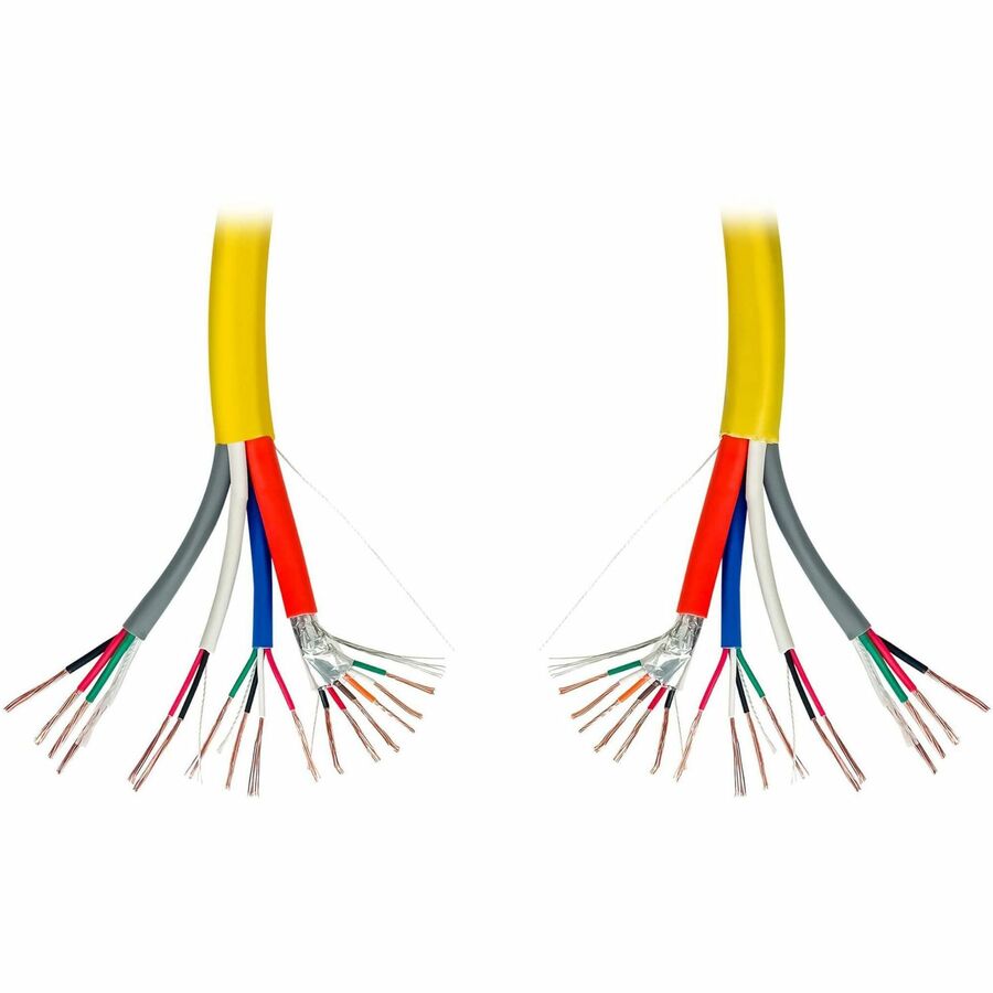 Tripp Lite by Eaton Plenum-Rated Bulk Access Control Cable, Yellow, 1000 ft. (305 m) A300-01K-YW