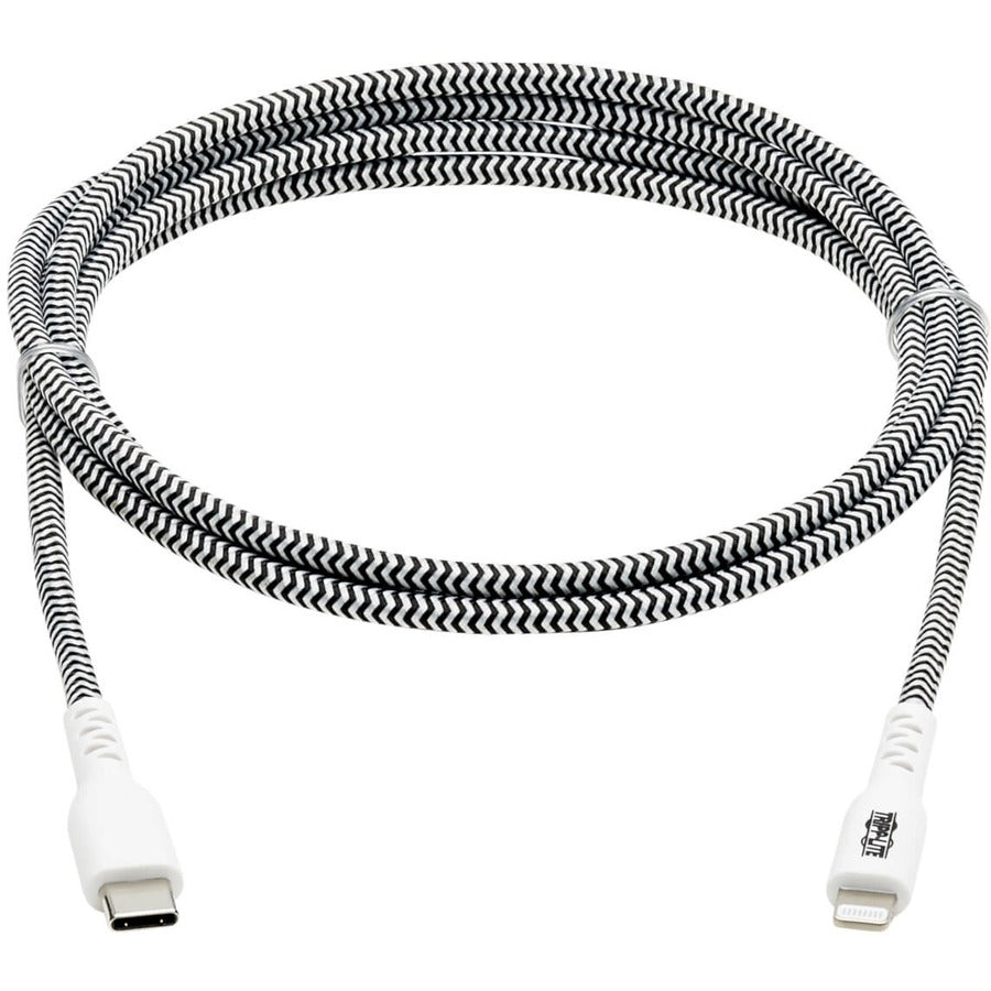 Tripp Lite by Eaton M102-006-HD Heavy-Duty USB-C to Lightning Cable (M/M), 6 ft. M102-006-HD