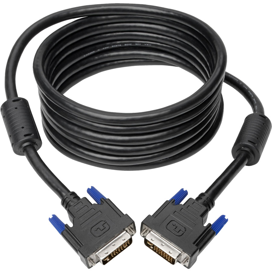 Câble de moniteur numérique/analogique Tripp Lite by Eaton DVI-I Dual-Link (M/M), 2560 x 1600 (1080p), 10 pieds P560-010-DLI