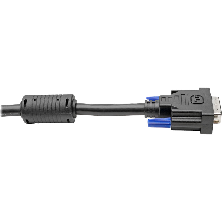 Tripp Lite by Eaton DVI-I Dual-Link Digital/Analog Monitor Cable (M/M), 2560 x 1600 (1080p), 10 ft. P560-010-DLI