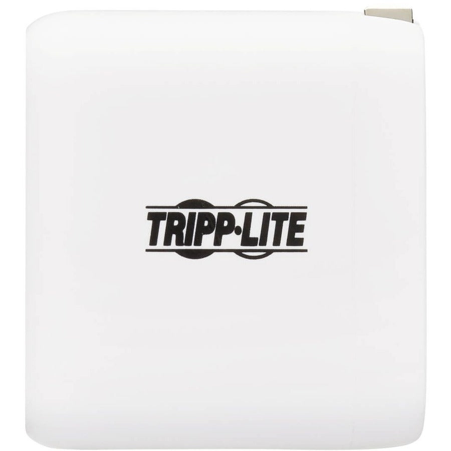 Tripp Lite by Eaton Chargeur mural compact USB-C - Technologie GaN, charge PD 65 W, blanc U280-W01-65C1-G