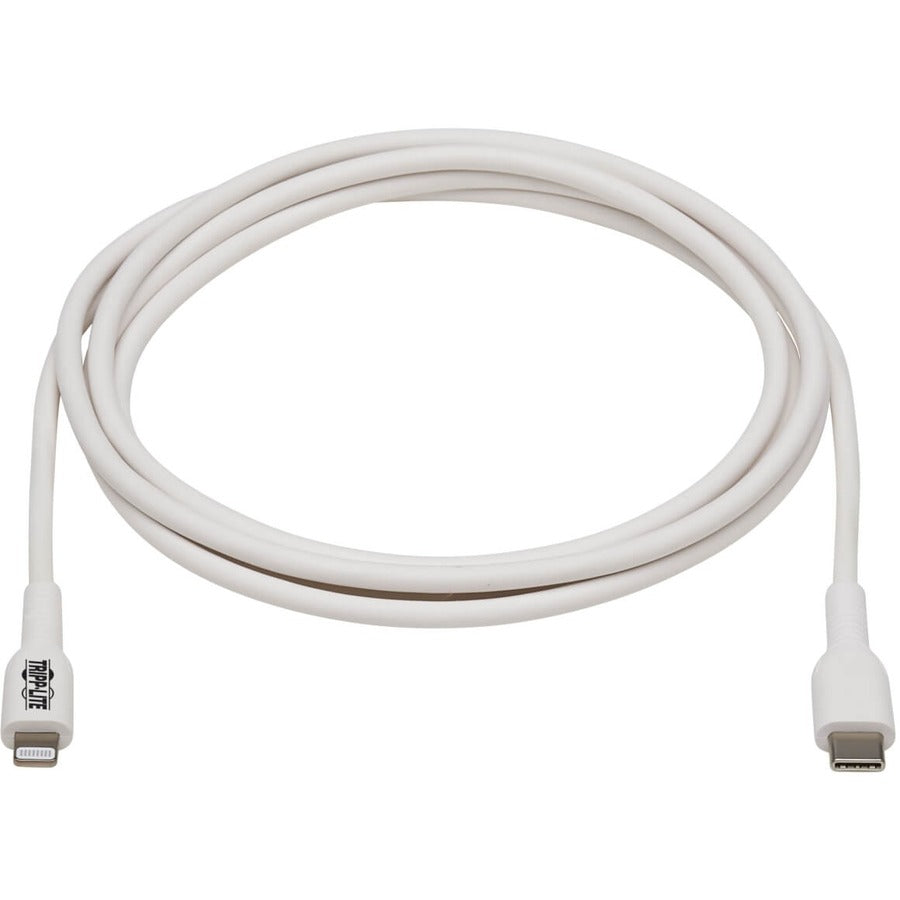Tripp Lite by Eaton Safe-IT M102AB-02M-WH Lightning/USB-C Data Transfer Cable M102AB-02M-WH
